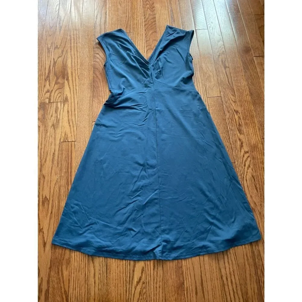 Patagonia Bandha Blue Sleeveless Dress Women’s Sz Small